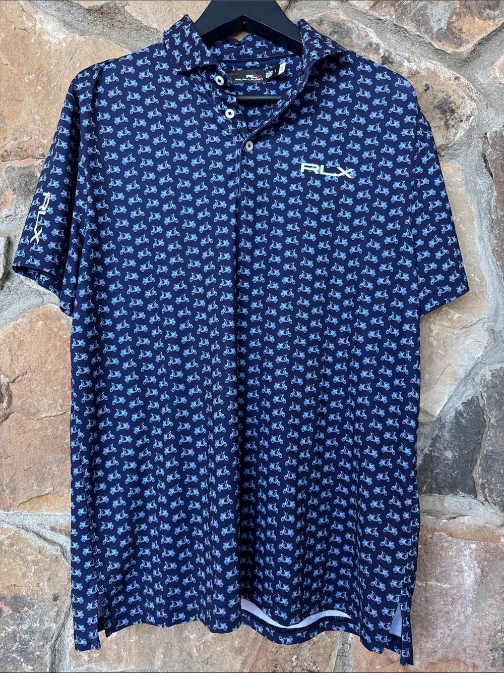 RLX Ralph Lauren bike polo shirt